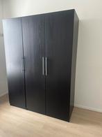 Grande armoire IKEA noire – très bon état, Ophalen, Gebruikt