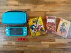 Switch lite 3 jeux et sacoche, Games en Spelcomputers, Spelcomputers | Nintendo Switch Lite, Ophalen of Verzenden, Zo goed als nieuw