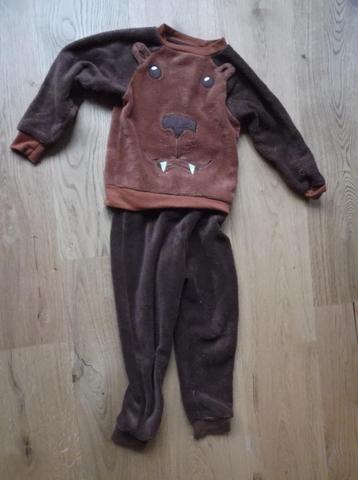 Pyjama Ours/Beer - Zeeman [2-4 ans/jaar] beschikbaar voor biedingen