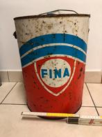 Fina oil blik, Verzamelen, Blikken, Ophalen, Gebruikt