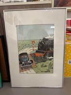 Kuifje zeefdruk 1500 exemplaren genummerd, Ophalen of Verzenden, Kuifje, Nieuw, Plaatje, Poster of Sticker