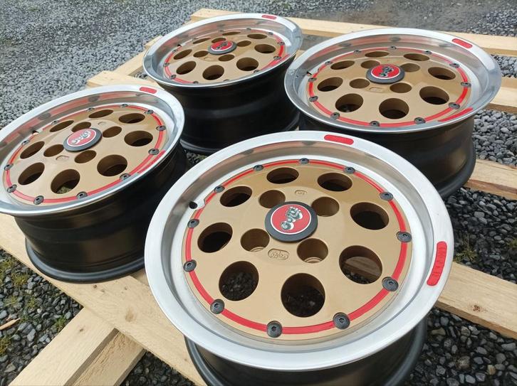 Zeldzame gerestaureerde historische wielen Gotti d8 verwijde, Auto diversen, Tuning en Styling