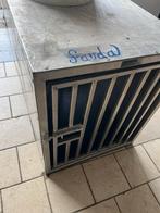 Honden ren 4 x voor transport stapelbaar alu&inox, Ophalen, Gebruikt