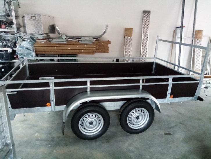 Nieuwe extra grote aanhangwagen 3,07mx1,56m, Autos : Divers, Remorques, Neuf, Enlèvement