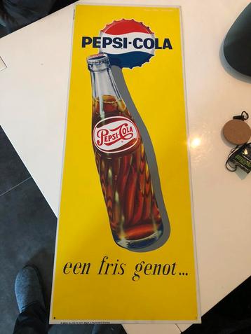 Pepsi reclamebord mint 1966