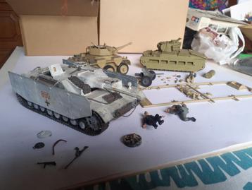 Tamiya/Italeri oorlogsvoertuigen beschikbaar voor biedingen