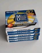 Sony mini disque 80 MD enregistrables premium, TV, Hi-fi & Vidéo, Enlèvement ou Envoi