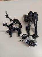 Campagnolo record titanium groepset zonder voorderailleur, Ophalen, Gebruikt, Racefiets, Campagnolo