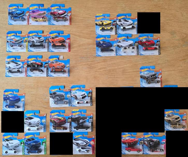 27x Hot Wheels - USA Amerikaanse Auto's [Geopend], Hobby en Vrije tijd, Modelauto's | Overige schalen, Zo goed als nieuw, Auto