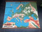 Erg oude kaart europa. Emile cremers natuurkundig, Ophalen