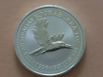 Australië 1 dollar 1996 (zilver) Kookaburra  beschikbaar voor biedingen