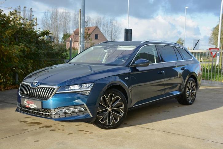 SKODA SUPERB L&K 1.5 TSI NAVI/LEDER/CAMERA/ZETELVER V+A, Auto's, Skoda, Bedrijf, Te koop, Superb, ABS, Achteruitrijcamera, Adaptieve lichten