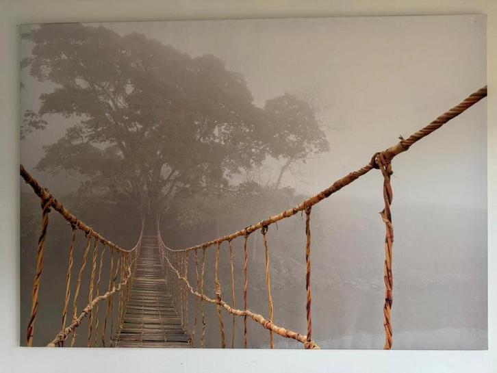 IKEA BJÖRKSTA/BILD "Jungle Journey" Canvas (200x140cm), Maison & Meubles, Accessoires pour la Maison | Décorations murale, Enlèvement