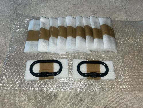 11x 25 kN Musketon/Karabijnhaak NIEUW (alpinisme/speleologie, Sport en Fitness, Overige Sport en Fitness, Nieuw, Ophalen