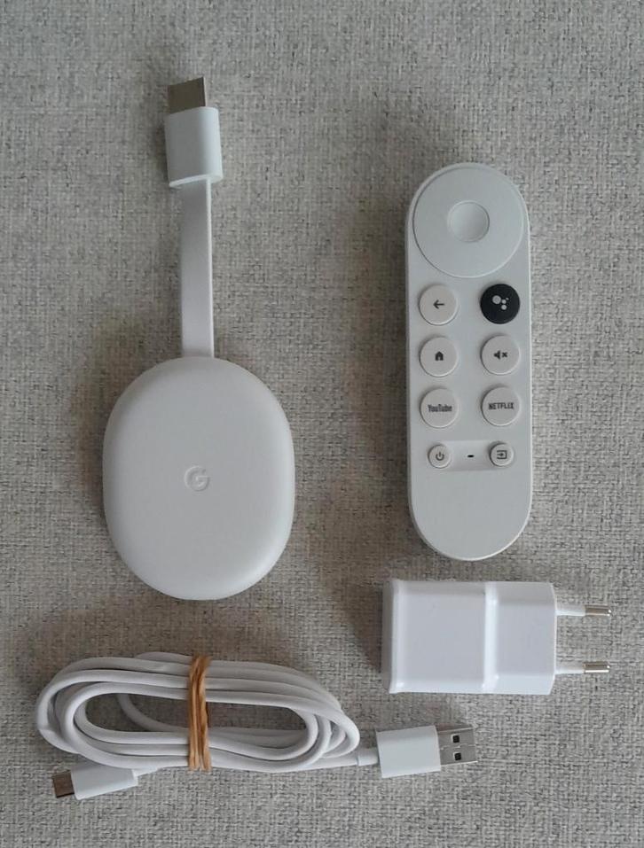 Google Chromecast HD met Google TV, Audio, Tv en Foto, Mediaspelers, Ophalen of Verzenden