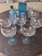 Bombay Sapphire glazen + fles + metalen verpakking, Verzamelen, Ophalen, Zo goed als nieuw, Overige typen