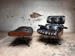 Eames lounge chair met ottoman, Huis en Inrichting, Ophalen, Vintage, 75 tot 100 cm, 50 tot 75 cm
