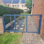 Tuinpoort staal 2,50m op 1,30m - zeer goede staat, Tuin en Terras, Tuinpoorten, Ophalen, Gebruikt, Staal, 100 tot 150 cm