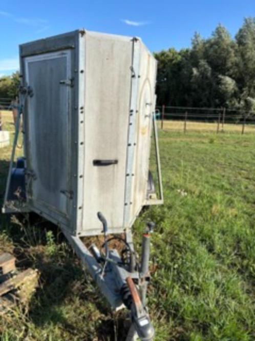2000 Marco 12d1, Dieren en Toebehoren, Paarden en Pony's | Trailers en Aanhangwagens, Gebruikt, 1½-paards trailer, Hout, Ophalen