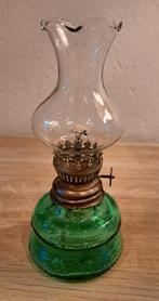 Petit quinquet en verre, Enlèvement, Utilisé