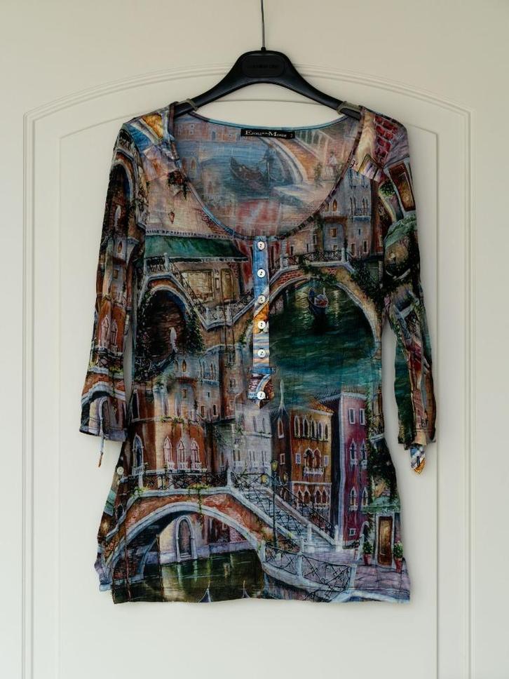 Bloes, merk Etoile du Monde, maat S, als nieuw, Kleding | Dames, Blouses en Tunieken, Maat 36 (S), Overige kleuren, Verzenden