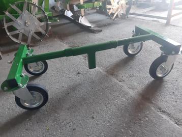 Aanbieding – Wagen onder trechter (4 wielen) beschikbaar voor biedingen