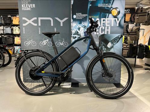 Klever X Pinion 45 | 1200wh accu | Demofiets | Speedpedelec, Vélos & Vélomoteurs, Vélos électriques, Comme neuf, 50 km par batterie ou plus