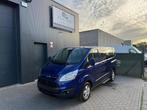 MINIBUS FORD TRANSIT CUSTUM BJ2016 EURO6B 8PL AIRCO NAVIGATI, Auto's, Ford, Voorwielaandrijving, 4 deurs, 4 cilinders, Blauw