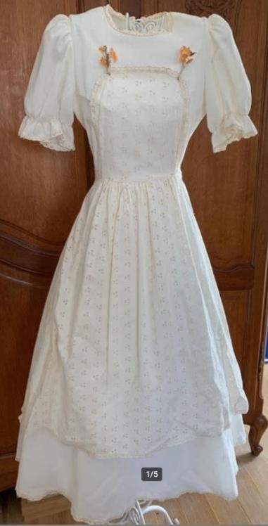 Vintage Sarah Kay stijl/ little prairie kinderjurk, Verzamelen, Retro, Ophalen of Verzenden, Overige typen