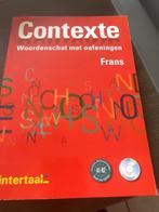 SCHOOLBOEK FRANS CONTEXTE - WOORDENSCHAT MET OEFENINGEN, Nieuw, Frans, Overige niveaus, Ophalen of Verzenden