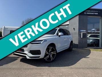 Volvo XC90 2.0 T8 Twin Engine AWD R-Design 7PRS B&W-PANO-360, 4 cilinders, 1969 cc, Leder, Bedrijf
