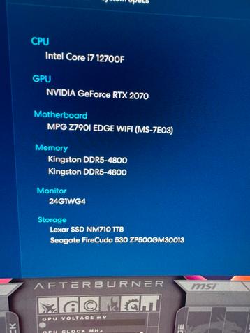 Configuration complète de jeu et de streaming à vendre, Online, Shooter, 1 joueur, À partir de 18 ans