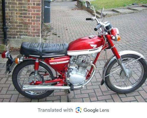 je cherche une 125 cc, Fietsen en Brommers, Brommers | Oldtimers, Ophalen