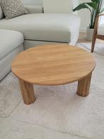 Table basse ronde en bois Westwing, Comme neuf, 50 à 100 cm, Chêne, Rond