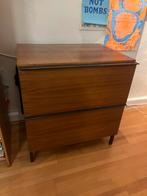 Meuble dossiers suspendus VINTAGE design scandinave, Moins de 100 cm, Enlèvement, Utilisé, 1 ou 2 tiroirs