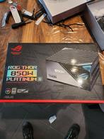 ROG Thor 850W Platinum II voeding, Computers en Software, Interne voedingen, Ophalen of Verzenden, Zo goed als nieuw