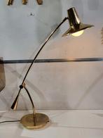 bureaulamp tafellamp in messing van Massive -  jaren 80, Ophalen of Verzenden, Gebruikt