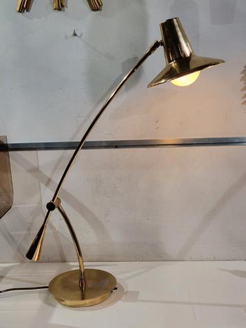 bureaulamp tafellamp in messing van Massive -  jaren 80 beschikbaar voor biedingen