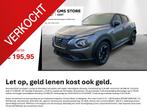 Nissan Juke EX DEMO HYRBIDE AUTOMAAT - CAMERA - GPS - SENSOR, Auto's, Automaat, Stof, Gebruikt, Bedrijf