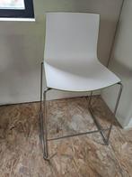 Arper Catifa barkruk. Wit met groene achterzijde., Enlèvement