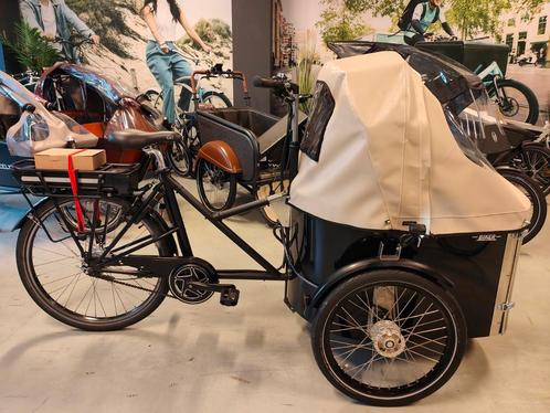 Elektrische Nihola Dog Bakfiets 576wh nieuwe motor en accu, Vélos & Vélomoteurs, Vélos | Tricycles pour enfants, Comme neuf, Enlèvement ou Envoi