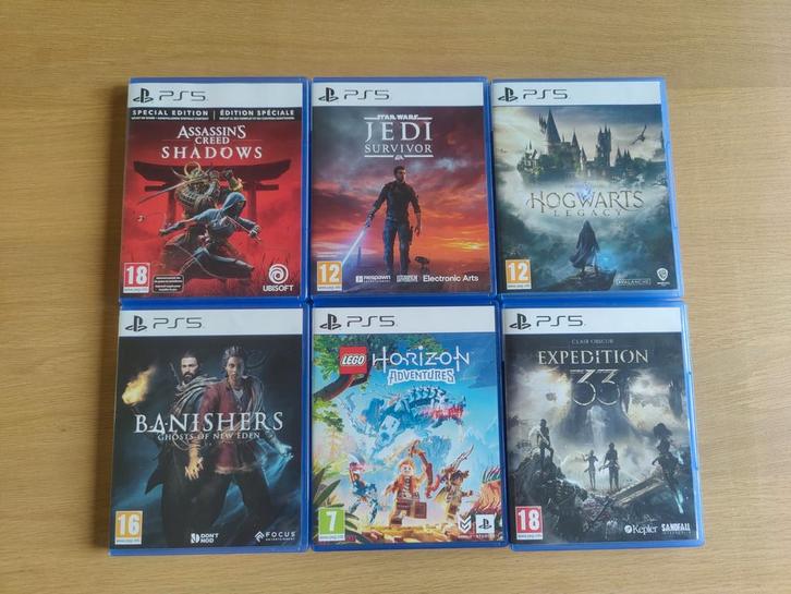 PS5 games, Games en Spelcomputers, Games | Sony PlayStation 5, Zo goed als nieuw, Ophalen of Verzenden