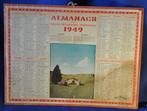 calendrier almanach ptt France 1949, Collections, Enlèvement ou Envoi, Utilisé