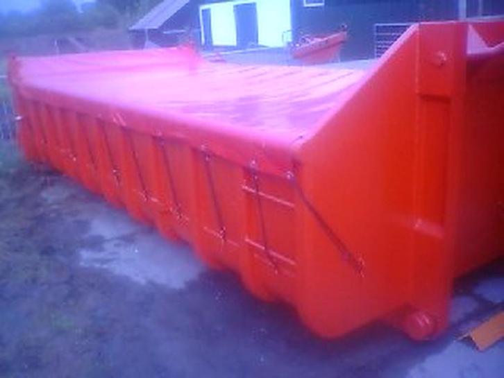 nieuweafzetcontaienrs met afdekzeil naar voren, Zakelijke goederen, Machines en Bouw | Keten en Containers