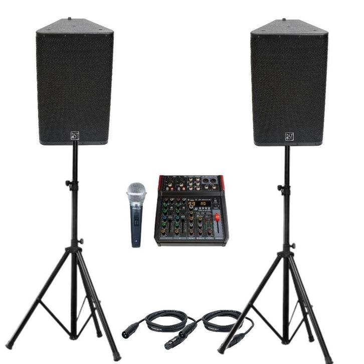 Bst complete zang set 1600 Watt Max, Audio, Tv en Foto, Luidsprekerboxen, Nieuw, Ophalen of Verzenden
