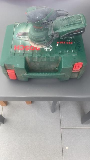 Bosch PEX 220 A excentrische schuurmachine 220W beschikbaar voor biedingen