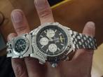 Breitling Crosswind horloge, Handtassen en Accessoires, Breitling, Staal, Ophalen of Verzenden, Staal