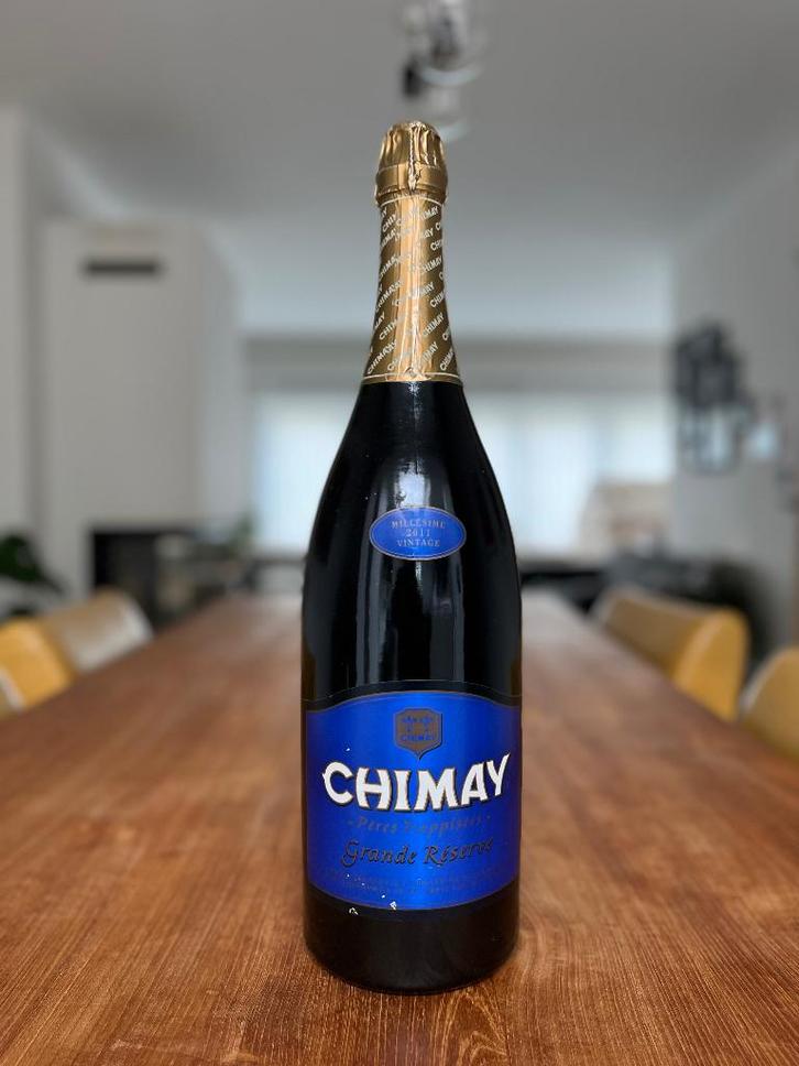 Chimay Grande Réserve vintage 2011 Jeroboam (3L), Collections, Marques de bière, Neuf, Bouteille(s), Enlèvement