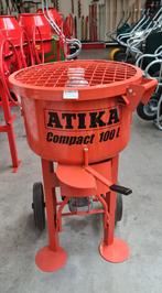 nieuwe dwangmenger atika compact 100l en betonmolens, Enlèvement, Neuf