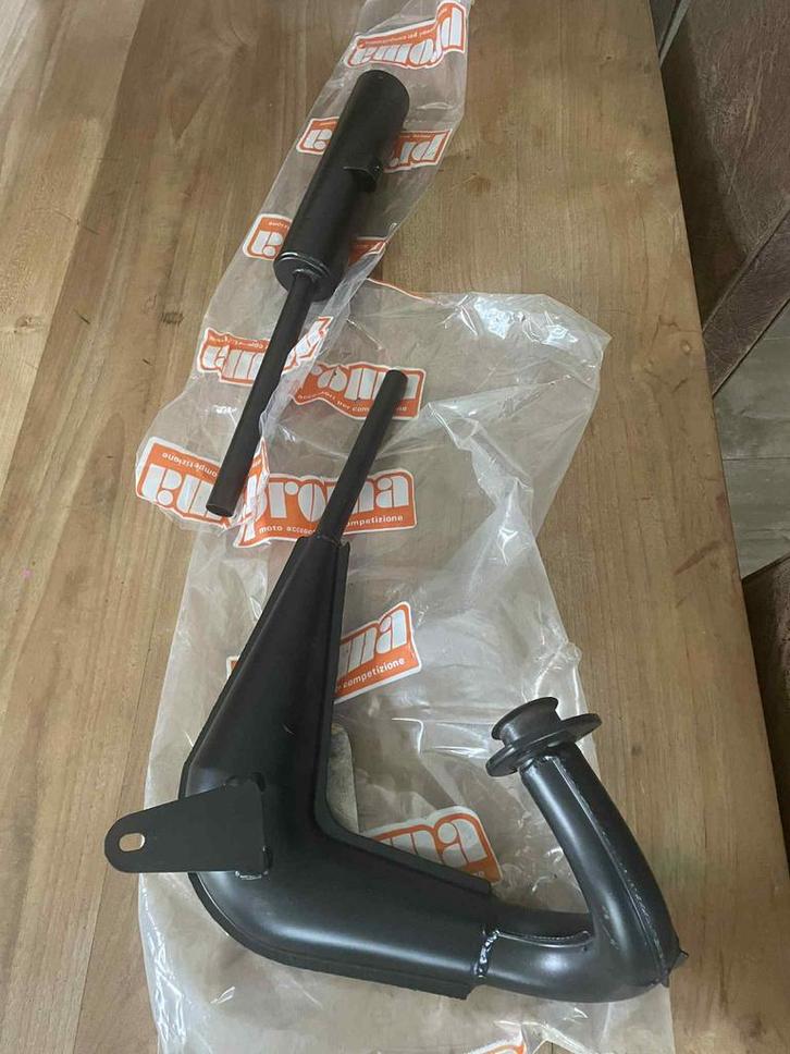 uitlaat voor Minarelli P6-p4 motorblokken proma nos, Fietsen en Brommers, Brommers | Crossbrommers, Ophalen of Verzenden